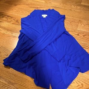 Liz Claiborne open cardigan size large